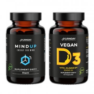 GRINDAY MIND UP + VEGAN D3